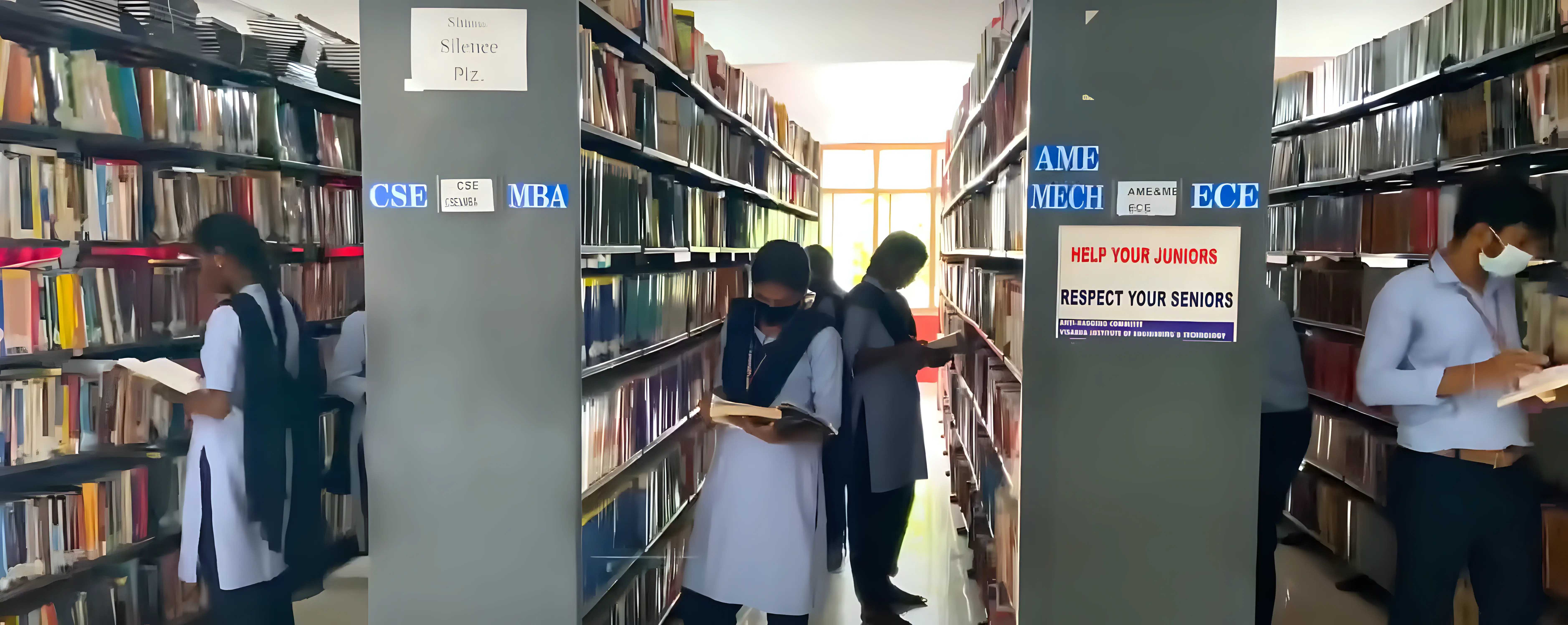 VIET Visakhapatnam library photo 1